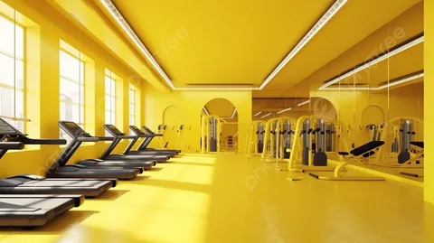 Les couleurs et l’énergie dans un home-gym moderne